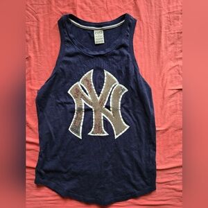 PINK Victoria's Secret NY Yankees Tank Top